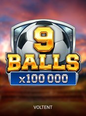 9 Balls Burning Board slot by VoltEnt