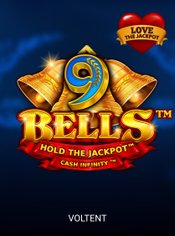 9 Bells Love the Jackpot slot by VoltEnt (Wazdan)