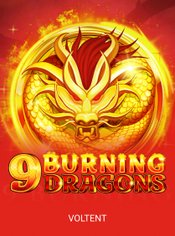 9 Burning Dragons slot by VoltEnt (Wazdan)