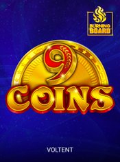 9 Coins Burning Board slot by VoltEnt (Wazdan)