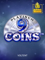 9 Coins Platinum Burning Board slot by VoltEnt (Wazdan)