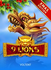 9 Lions Xmas Edition slot by VoltEnt (Wazdan)