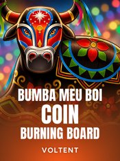 Bumba Meu Boi Coin Burning Board
