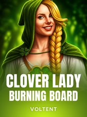 Clover Lady Burning Board