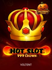 Hot Slot: 777 Crown Halloween slot by VoltEnt (Wazdan)
