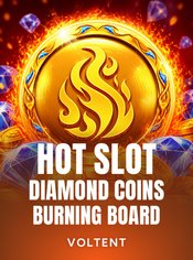 Hot Slot Diamond Coins Burning Board