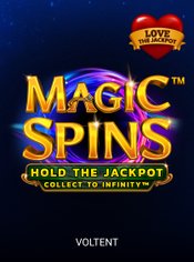 Magic Spins Love the Jackpot slot by VoltEnt (Wazdan)