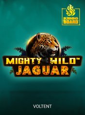 Mighty Wild: Jaguar Burning Board slot by VoltEnt (Wazdan)