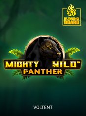 Mighty Wild: Panther Burning Board slot by VoltEnt (Wazdan)