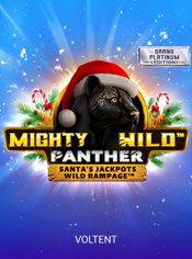 Mighty Wild: Panther Grand Platinum Edition Santa's Jackpots slot by VoltEnt (Wazdan)