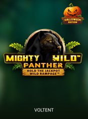 Mighty Wild: Panther Halloween Edition slot by VoltEnt (Wazdan)