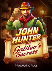 John Hunter and Galileo's Secrets slot by Pragmatic Play