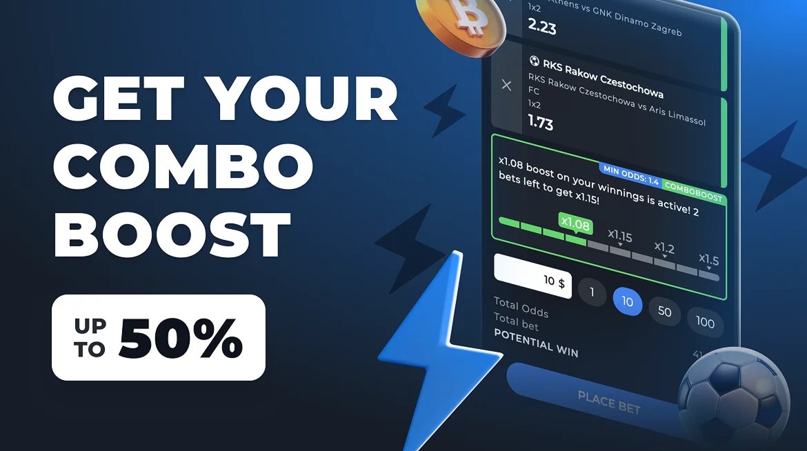 Get Up to 50% Combo Boost