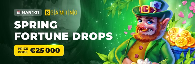 €25 000 Spring Fortune Drops